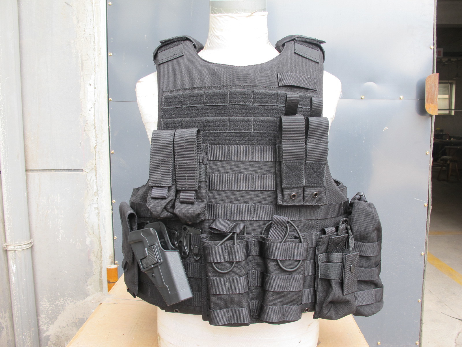 Soft Kevlar Concealed Stab Proof Ballistic Vest Body Armor Level 4