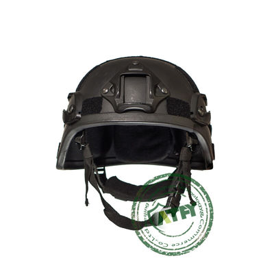 Lightest 7pads Suspension Military Ballistic Helmet Level 3A 1.55kg