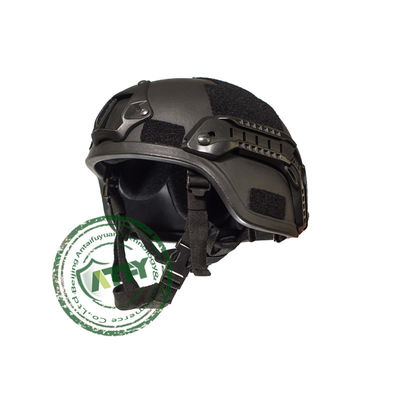 Lightest 7pads Suspension Military Ballistic Helmet Level 3A 1.55kg