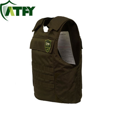 Assault Combat Military Ballistic Vest Concealed Body Armor Dupont Kevlar Material