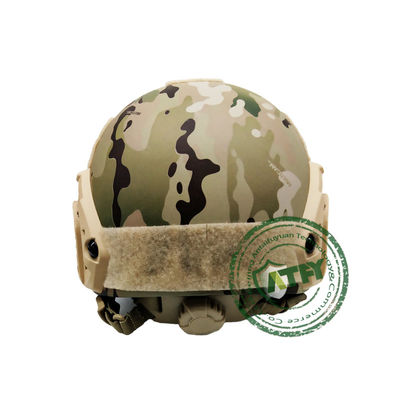 Military Ballistic Helmet NIJ IIIA High Cut Aramid PE FAST Reliable Bulletproof Protection