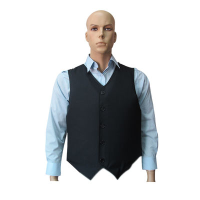 Black Aramid Military Ballistic Vest VIP Concealed Body Armor