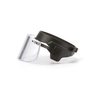 High Strength Bulletproof Glass High Transmittance Face Shield NIJ IIIA